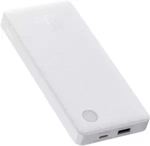 Портативное зарядное устройство Baseus Airpow Lite Power Bank 15W 10000mAh P10067500123-00 (белый) фото
