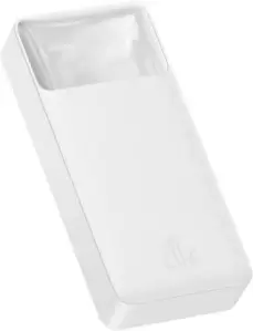 Baseus Bipow Digital Display Fast Charge 20000mAh 20W (белый)