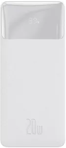Портативное зарядное устройство Baseus Bipow Fast Charge Power Bank 20W 10000mAh (белый) фото