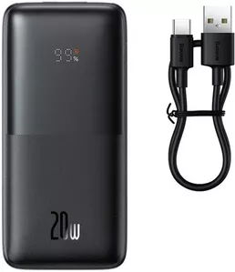 Портативное зарядное устройство Baseus Bipow Pro Digital Display Fast Charge 20W Overseas Edition 10000mAh (черный) фото
