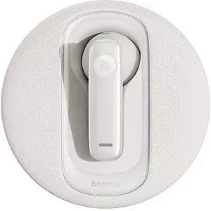 Bluetooth гарнитура Baseus C-Mic CM10 Smart Unilateral Wireless Earphone for Car (белый) фото