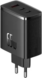 Сетевое зарядное Baseus Cube Pro 3 Ports Fast Charger 65W P10152301113-00 (черный) фото