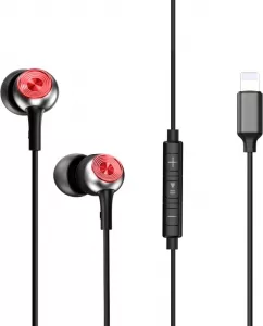 Наушники Baseus Encok Lightning P02 Black/Red icon