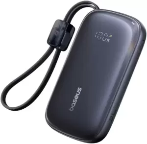 Портативное зарядное устройство Baseus EnerFill FC21 Qpow 3 Ultra 10000mAh 22.5W (черный) фото