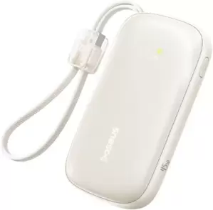 Портативное зарядное устройство Baseus EnerFill FC21 Qpow 3 Ultra 10000mAh 45W (бежевый) фото