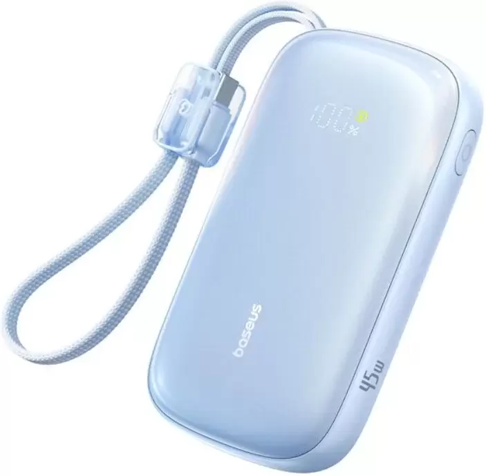 Baseus EnerFill FC21 Qpow 3 Ultra 10000mAh 45W (голубой)
