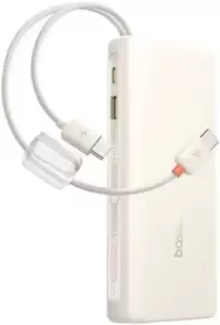 Портативное зарядное устройство Baseus EnerFill FC41 67W 10000mAh (белый) фото