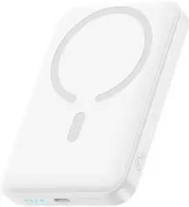 Портативное зарядное устройство Baseus EnerFill FM11 Ultra-Mini Magnetic Power Bank 10000mAh (белый) фото