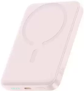 Портативное зарядное устройство Baseus EnerFill FM11 Ultra-Mini Magnetic Power Bank 10000mAh (розовый) фото