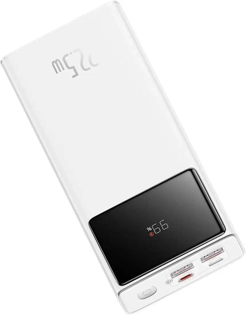 Портативное зарядное устройство Baseus EnerFill FP41 Power Bank 22.5W 30000mAh (белый) фото 2