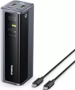Портативное зарядное устройство Baseus EnerGeek GP12 Fast Charging Power Bank with Digital Display 20800mAh 145W фото