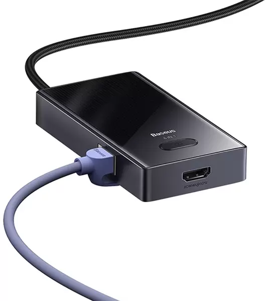 Док-станция Baseus Focus Series 6 Port Type-C Hub Adapter WKYY030213 фото 3