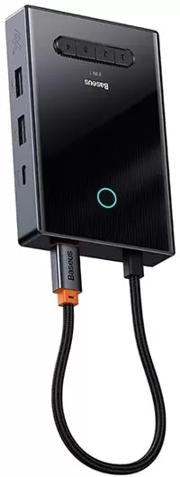 Док-станция Baseus Focus Series 8 Port Four-Screen Type-C Hub Adapter WKYY030413 фото 4