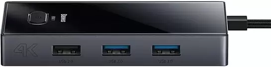Док-станция Baseus Focus Series 8 Port Type-C Hub Adapter WKYY030313 фото 3