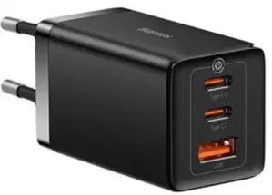 Сетевое зарядное Baseus GaN5 Pro Fast Charger 2C+U 65W (черный) фото