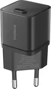 Сетевое зарядное Baseus GaN5S Fast Charger 1C 20W EU P10162503113-00 (черный) фото