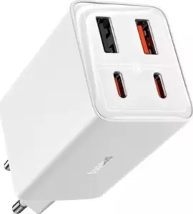 Сетевое зарядное Baseus GaN6 Pro Fast Charger 2C+2U 65W P10162701213-00 (белый)