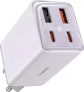 Сетевое зарядное Baseus GaN6 Pro Fast Charger 2C+2U 65W P10162701533-00 (фиолетовый) фото