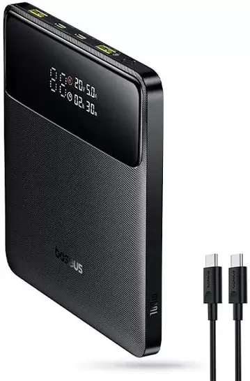 Baseus H1 Fast Charging Power Bank with Digital Display 20000mAh (черный)