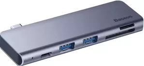 Док-станция Baseus Harmonica 5-in-1 CAHUB-K0G фото