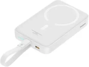 Baseus Magnetic Mini Wireless Fast Charge 20W 10000mAh (белый)