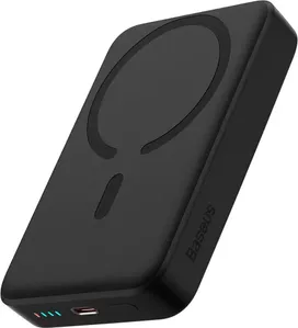 Портативное зарядное устройство Baseus Magnetic Mini Wireless Fast Charge Power Bank 30W 10000mAh (черный) фото