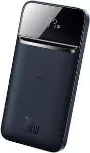 Портативное зарядное устройство Baseus Magnetic Wireless PPCXW10 10000mAh (черный) фото