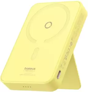 Baseus MagPro Magnetic Bracket Wireless Fast-Charging Power Bank 20W 5000mAh (желтый)