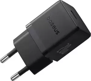 Сетевое зарядное Baseus Palm Fast Charger 1C 20W EU P10111602113-00 (черный) фото