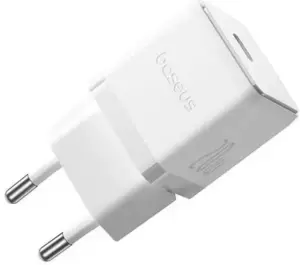 Сетевое зарядное Baseus Palm Fast Charger 1C 20W EU P10111602213-01 (белый) фото