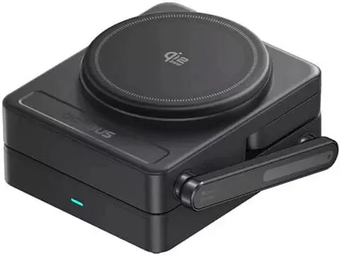 Беспроводное зарядное Baseus PicoGo AF21 Portable 3-in-1 Qi2.2 Wireless Charger 35W E0205402 фото 3