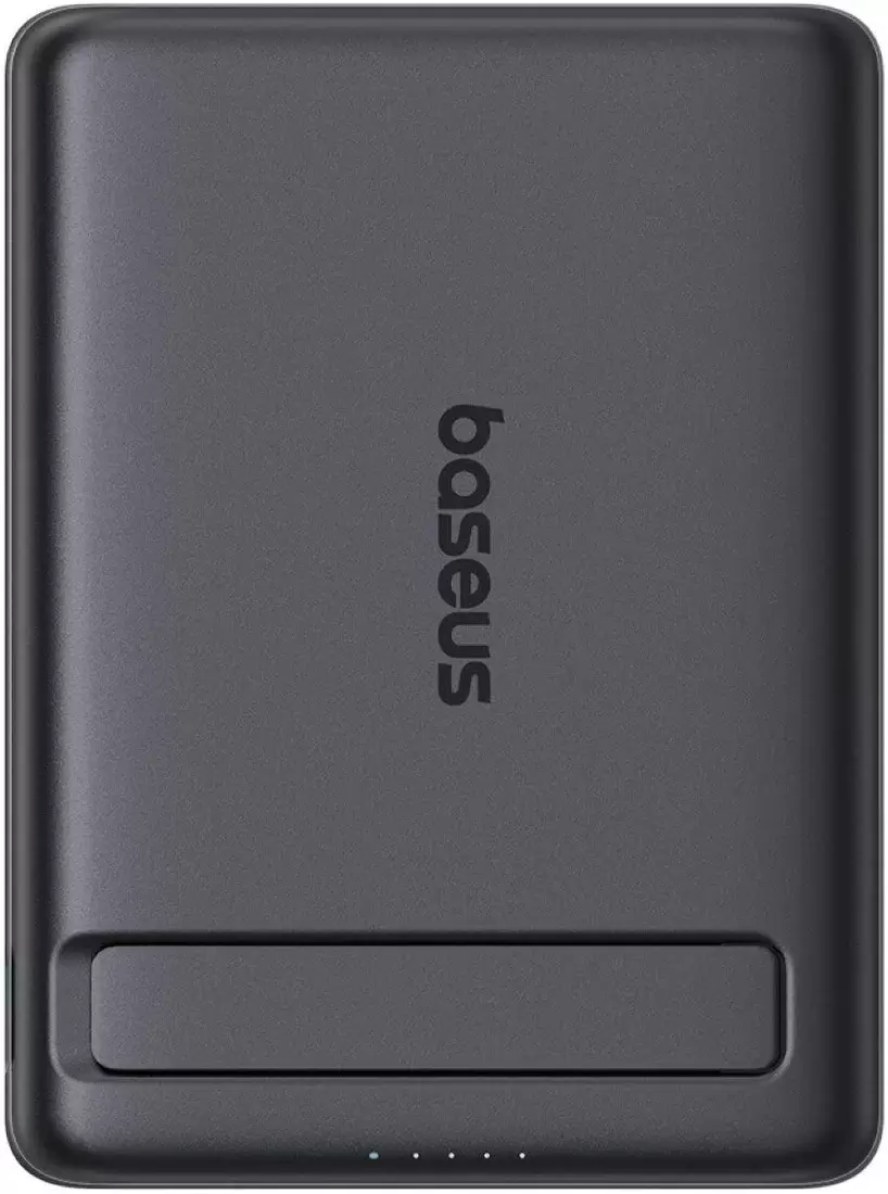 Baseus PicoGo AM31 Mini Magnetic Power Bank with Stand 20W 5000mAh (черный)
