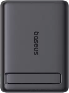 Портативное зарядное устройство Baseus PicoGo AM31 Mini Magnetic Power Bank with Stand 20W 5000mAh (черный) фото