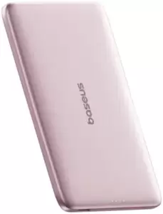 Портативное зарядное устройство Baseus PicoGo AM41 Ultra-Slim Magnetic Power Bank 5000mAh (розовый) фото