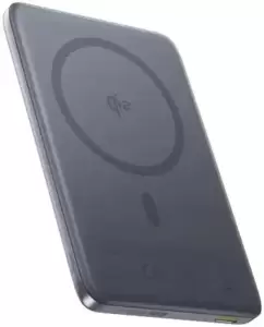 Портативное зарядное устройство Baseus PicoGo AM41 Ultra-Slim Qi2 Magnetic Power Bank 10000mAh (серый) фото