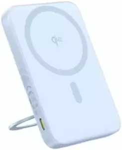 Портативное зарядное устройство Baseus PicoGo Qi2 Magnetic Power Bank 5000mAh 20W (голубой) фото
