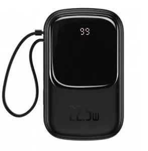 Портативное зарядное устройство Baseus Qpow Pro Digital Display Fast Charge 10000mAh (черный) фото