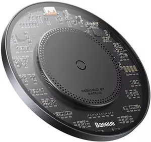 Беспроводное зарядное Baseus Simple 2 Wireless Charger 15W CCJJ050001 (черный) фото