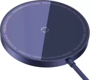 Беспроводное зарядное Baseus Simple Mini3 Magnetic Wireless Charger 15W CCJJ040205 фото