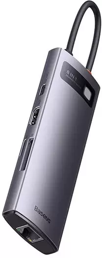 Док-станция Baseus StarJoy 8-Port Type-C Hub Adapter WKWG080213 фото 3