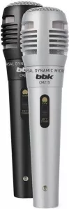 Комплект проводных микрофонов BBK CM215 (черный+серебристый) фото