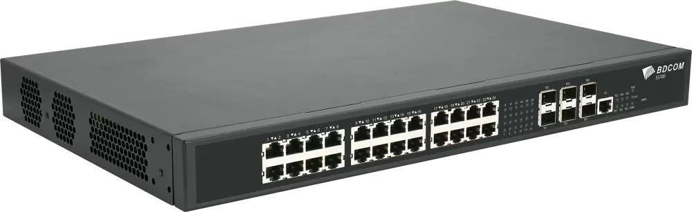 Управляемый коммутатор 3-го уровня BDCOM S5700-24EP6X фото