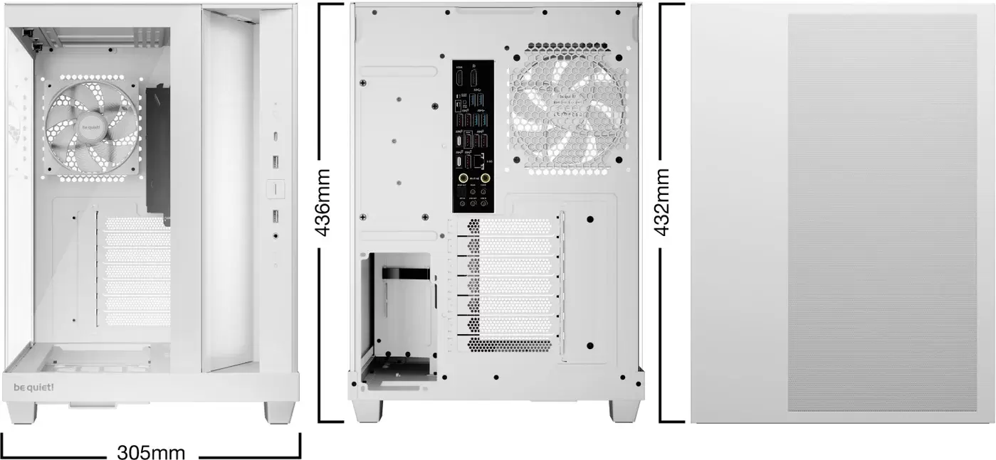 Корпус be quiet! Light Base 500 LX White BGW86 фото