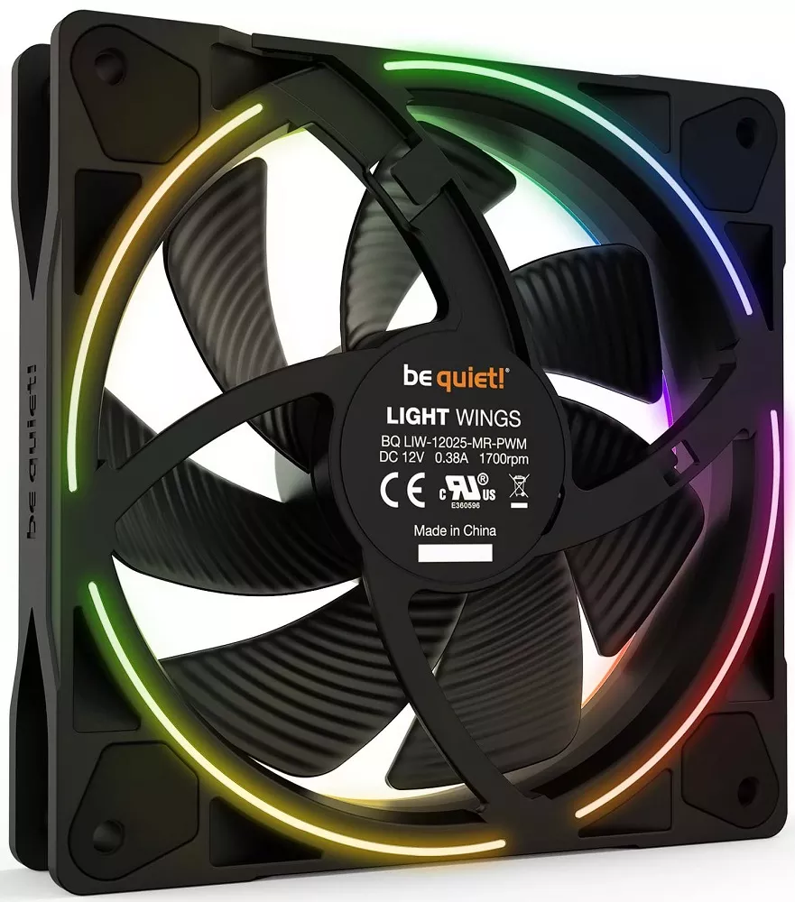 Вентилятор be quiet! Light Wings 120mm PWM high-speed Triple-Pack фото