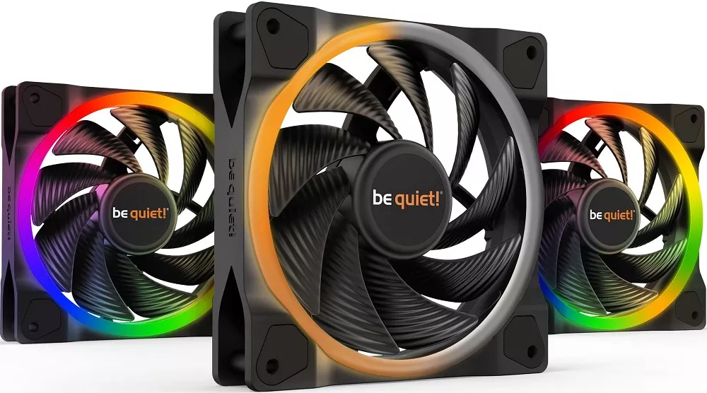be quiet! Light Wings 140mm PWM high-speed Triple Pack
