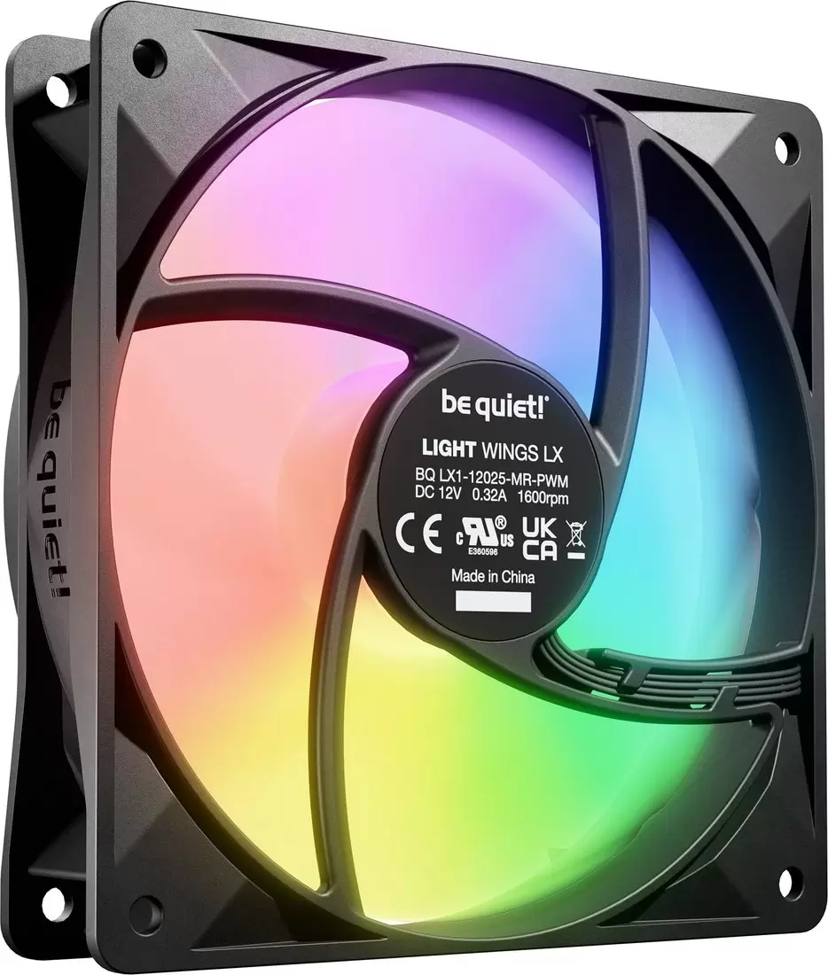 Комплект вентиляторов для корпуса be quiet! Light Wings LX 120mm 3-Pack BL121 фото