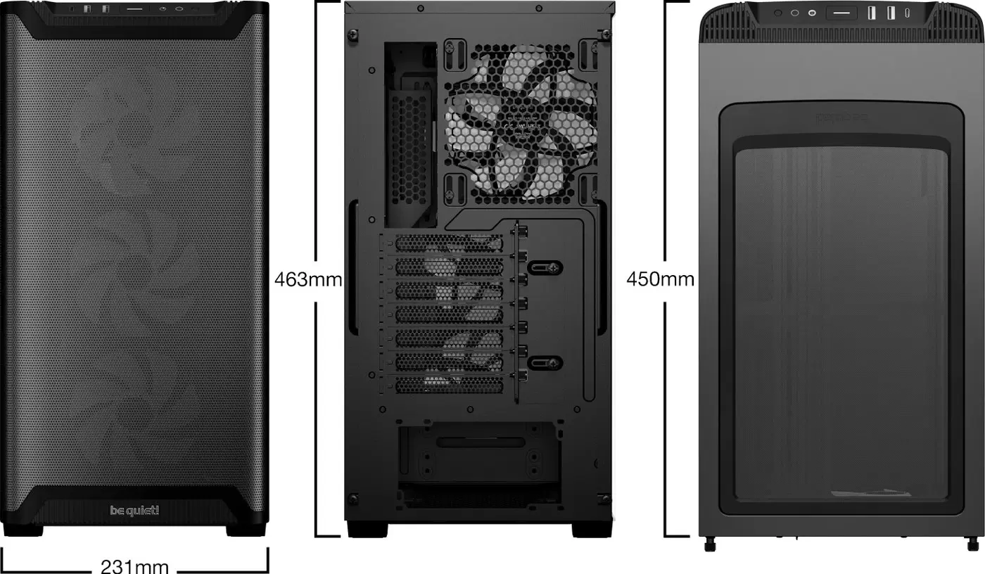 Корпус be quiet! Pure Base 501 LX Black BGW78 фото
