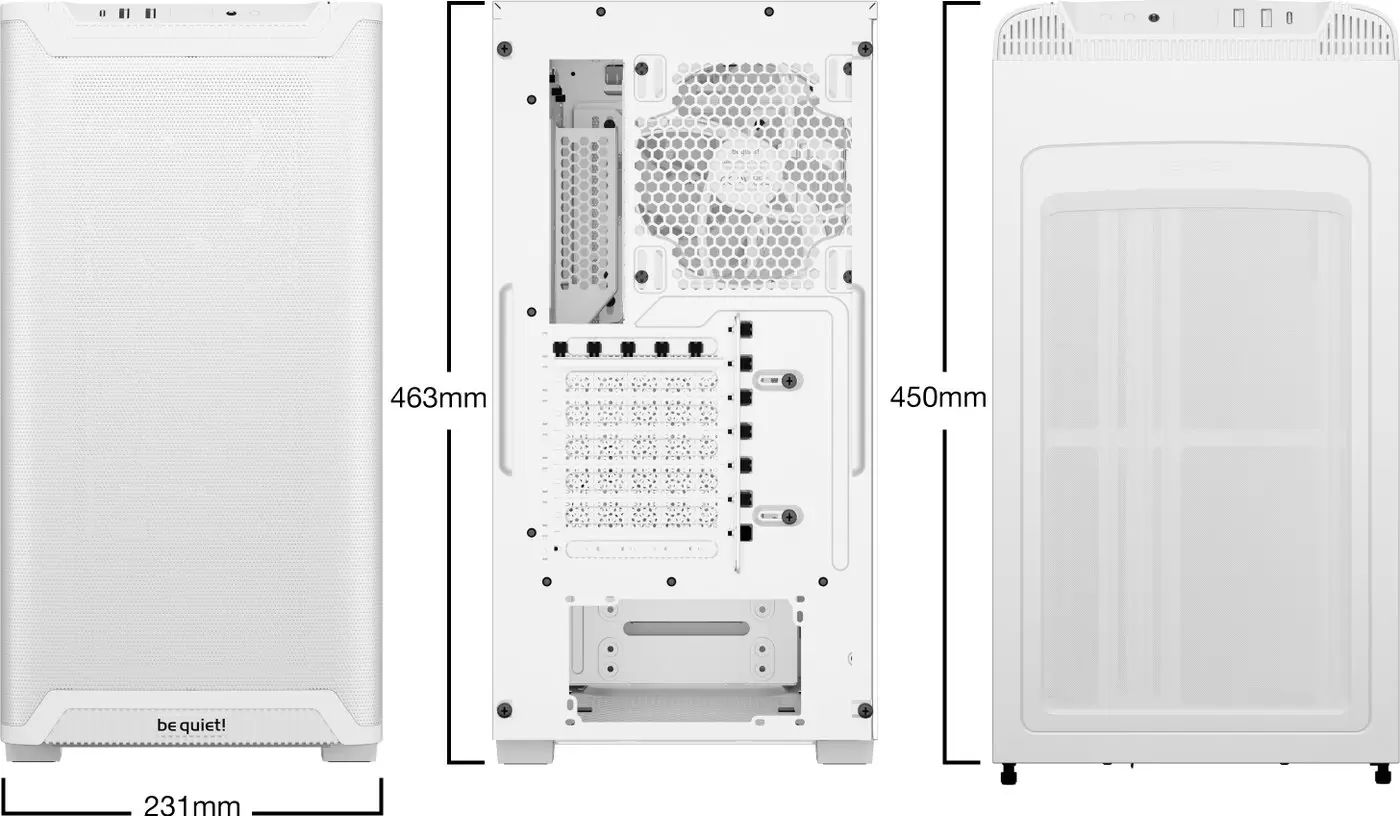 Корпус be quiet! Pure Base 501 LX White BGW79 фото