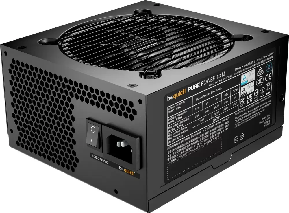 Блок питания be quiet! Pure Power 13 M 750W BP026 фото