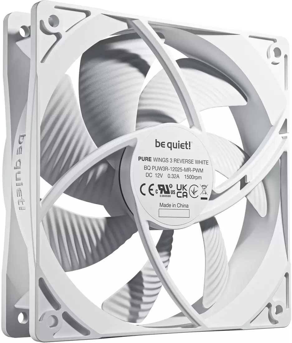 Вентилятор для корпуса be quiet! Pure Wings 3 120mm PWM Reverse BL136 фото
